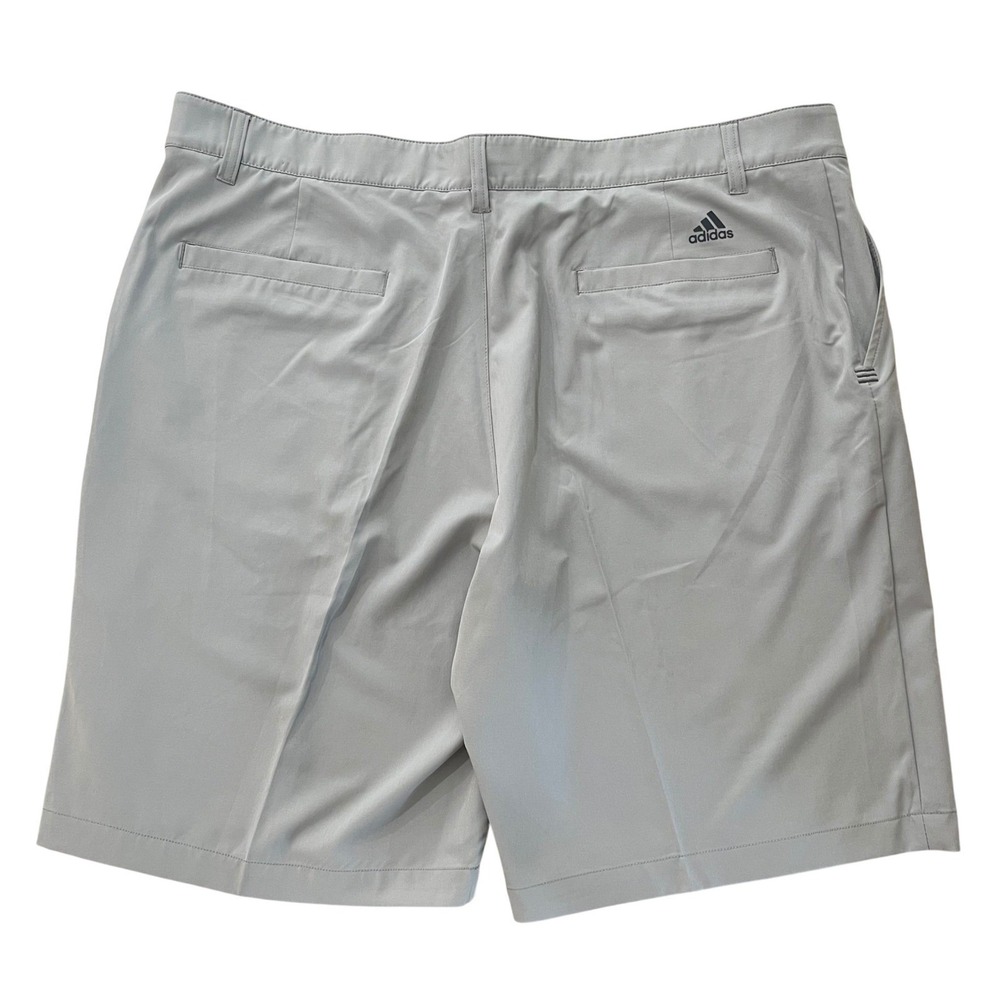 Adidas Mens Ultimate 365 Golf Shorts 40 Light Grey 10" Performance Stretch UPF - Picture 4 of 5